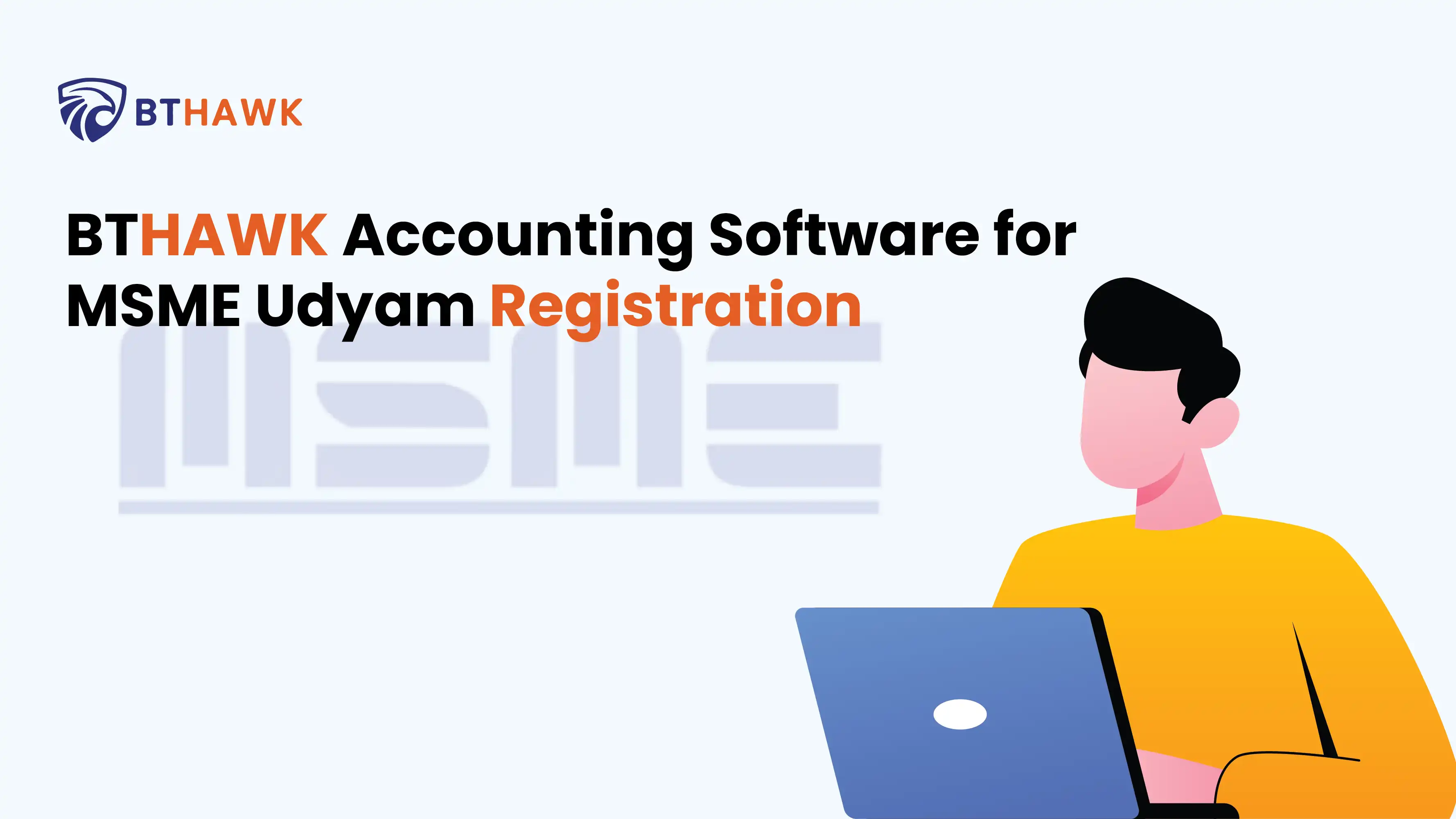 Accounting Software for MSME registrations